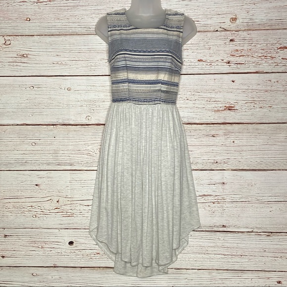 Anthropologie Dolan Left Coast Blue and Gray Sabado Dress Sz XS - Picture 7 of 16